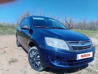 2012 Lada (ВАЗ) Granta I, синий, 440000 рублей, вид 4