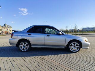 2002 Subaru Impreza II, серебристый, 650000 рублей, вид 4