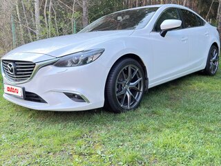 2015 Mazda 6 III (GJ) Рестайлинг, белый, 2200000 рублей, вид 2