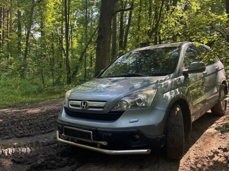 2007 Honda CR-V III, серебристый, 950000 рублей, вид 1