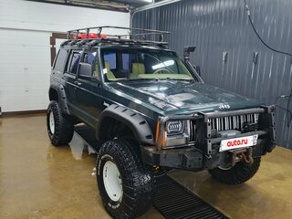 1991 Jeep Cherokee II (XJ), зелёный, 1000000 рублей, вид 2