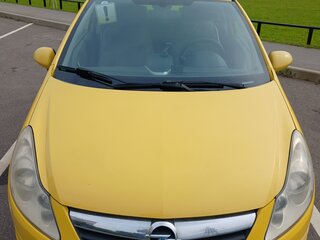 2007 Opel Corsa D, жёлтый, 320000 рублей, вид 1