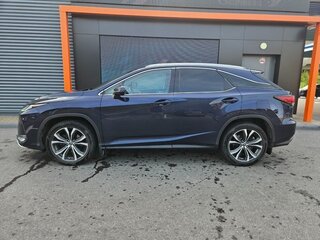2021 Lexus RX 300 IV Рестайлинг, синий, 4990000 рублей, вид 4