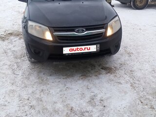 2016 Lada (ВАЗ) Granta I, чёрный, 390000 рублей, вид 4