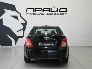 2014 Chevrolet Aveo II, чёрный, 584900 рублей, вид 4