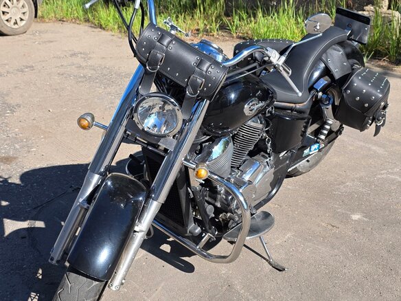 1998 Honda Shadow 400, чёрный, 350000 рублей - вид 2