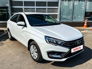 2023 Lada (ВАЗ) Vesta I Рестайлинг (NG), белый, 950000 рублей, вид 1