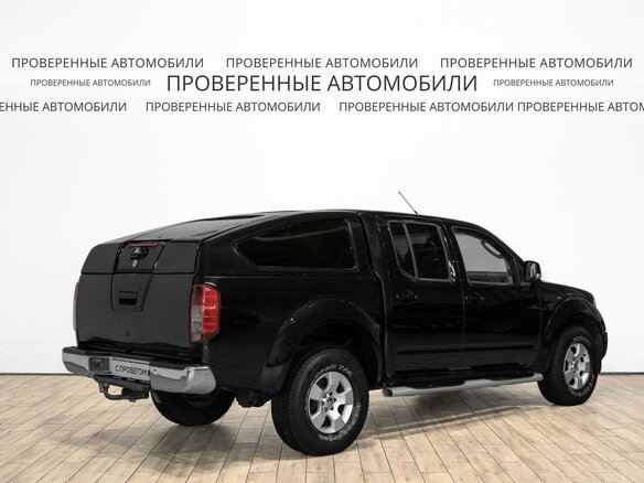 2007 Nissan Navara (Frontier) III (D40), чёрный - вид 2