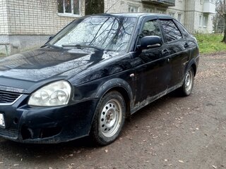 2010 Lada (ВАЗ) Priora I, чёрный, 125000 рублей, вид 1