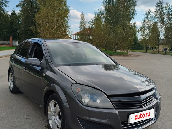 2009 Opel Astra H Рестайлинг, серый, 450000 рублей