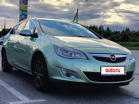 2012 Opel Astra J, зелёный, 590000 рублей - вид 2