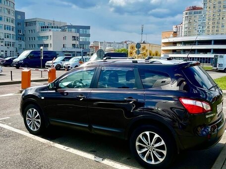 2010 Nissan Qashqai+2 I Рестайлинг, фиолетовый, 990000 рублей, вид 5