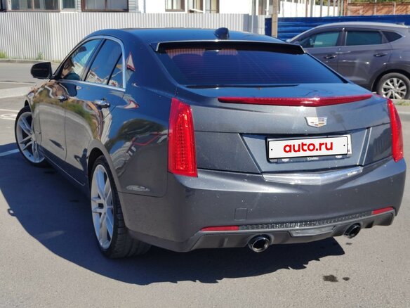 2015 Cadillac ATS I Рестайлинг, серый, 1350000 рублей - вид 6