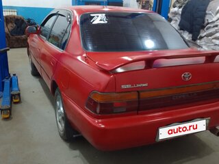 1993 Toyota Corolla VII (E100), красный, 250000 рублей, вид 5