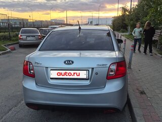 2011 Kia Rio II Рестайлинг, серый, 450000 рублей, вид 4