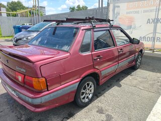 2005 Lada (ВАЗ) 2115, красный, 130000 рублей, вид 4