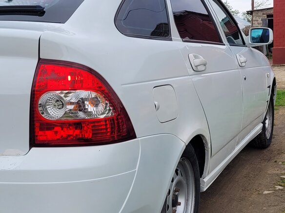 2009 Lada (ВАЗ) Priora I, белый, 350000 рублей - вид 5