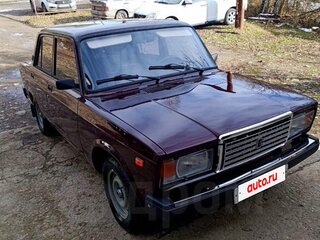 2010 Lada (ВАЗ) 2107, пурпурный, 255000 рублей, вид 3
