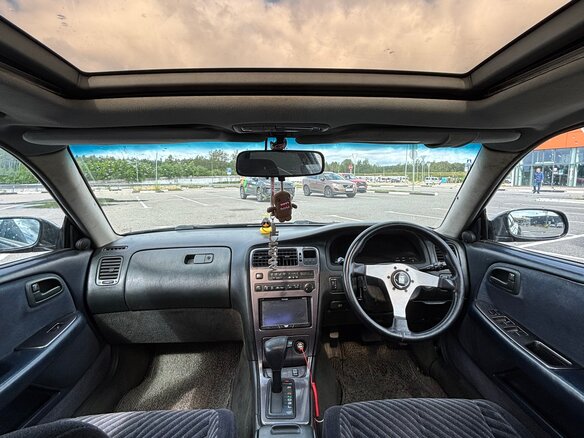 1993 Toyota Mark II VII (X90), чёрный, 600000 рублей - вид 9
