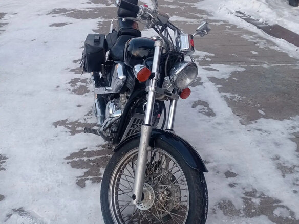 1993 Honda Steed 400, чёрный, 250000 рублей - вид 2