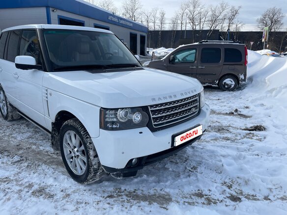 2012 Land Rover Range Rover III Рестайлинг 2, белый, 1870000 рублей - вид 1