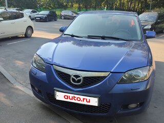 2006 Mazda 3 I (BK) Рестайлинг, синий, 420000 рублей, вид 1