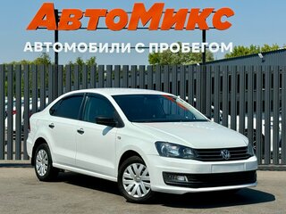 2019 Volkswagen Polo V Рестайлинг, белый, 695000 рублей, вид 3