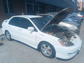 2007 Mitsubishi Lancer IX Рестайлинг, белый, 320000 рублей, вид 2