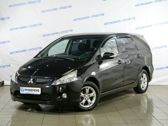 2008 Mitsubishi Grandis I, чёрный