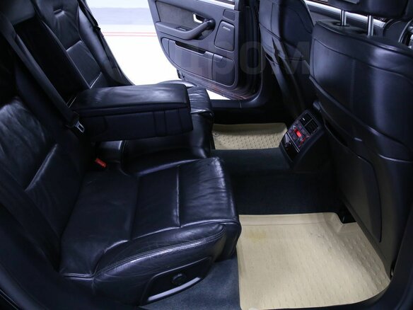 2007 Audi A8 Long II (D3) Рестайлинг 2, чёрный - вид 11