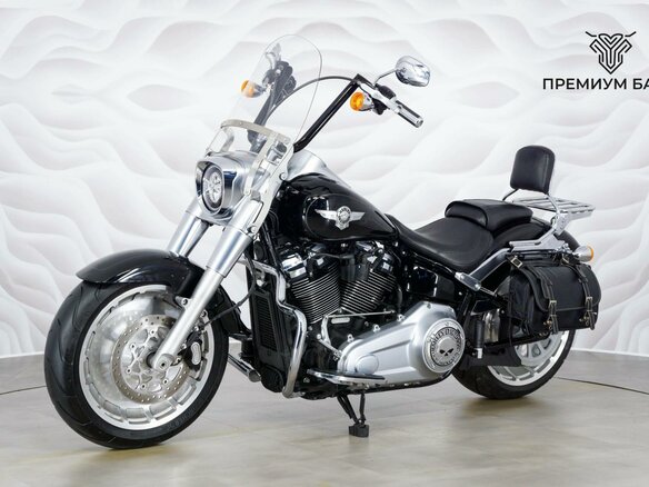 2017 Harley-Davidson Fat Boy, чёрный, 1779000 рублей - вид 2