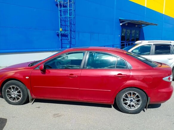 2004 Mazda 6 I (GG), красный - вид 2