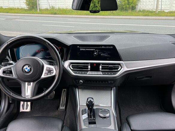 2019 BMW 3 серии 320i xDrive VII (G2x), чёрный, 3790000 рублей - вид 12