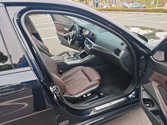 2022 BMW 3 серии 320i VII (G2x) Рестайлинг, чёрный - вид 12