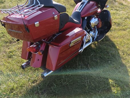 2012 Harley-Davidson Road Glide, красный, 1195000 рублей, вид 3