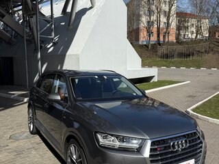 2017 Audi SQ7 I (4M), серый, 4900000 рублей, вид 5