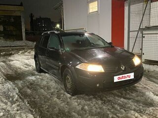 2008 Renault Megane II Рестайлинг, чёрный, 500000 рублей, вид 4
