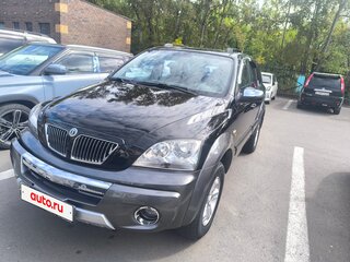 2005 Kia Sorento 5-speed I, чёрный, 950000 рублей, вид 2