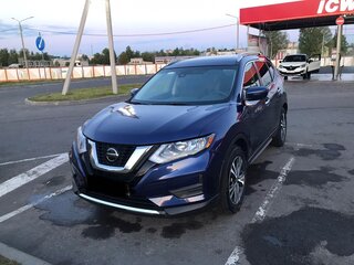 2018 Nissan Rogue II Рестайлинг, синий, 1780000 рублей, вид 2