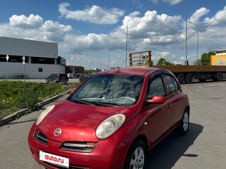 2005 Nissan Micra III (K12), красный, 530000 рублей, вид 1
