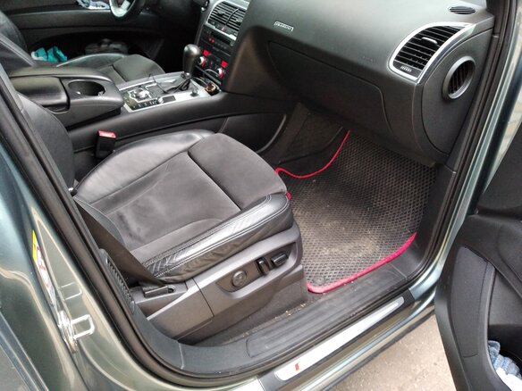 2008 Audi Q7 I (4L), серый, 1050000 рублей - вид 11