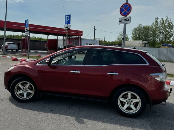 2008 Mazda CX-7 I, красный, 620000 рублей - вид 3