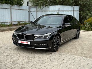 2017 BMW 7 серии Long 730Ld xDrive VI (G11/G12), чёрный, 2770000 рублей, вид 2