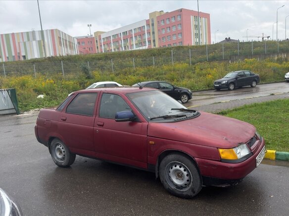 2000 Lada (ВАЗ) 2110, красный, 100000 рублей - вид 2