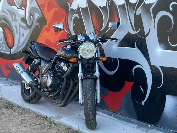 1997 Honda CB 400 Super Four, чёрный, 270000 рублей - вид 1