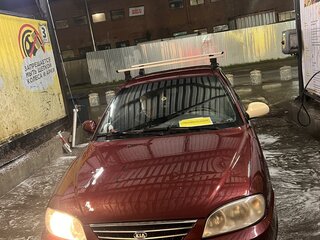 2009 Kia Spectra I Рестайлинг 2, красный, 350000 рублей, вид 1