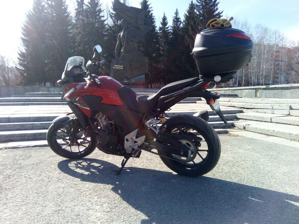 2013 Honda 400X, красный, 480000 рублей - вид 5