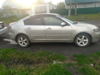 2007 Mazda 3 I (BK) Рестайлинг, золотистый, 580000 рублей, вид 4