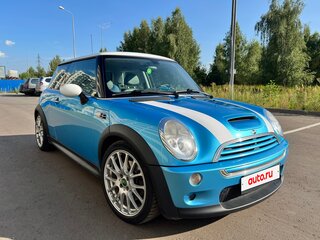 2004 Mini Hatch Cooper S I (R50), синий, 1065000 рублей, вид 4