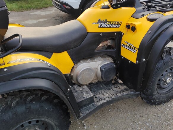2020 Stels ATV-500YS Leopard, жёлтый, 430000 рублей - вид 6